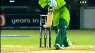 Kamran akmal(41) not out Given OUT!!! 3rd wicket Pakistan (((5th ODI))) UMPIRE MATCH FIXING????