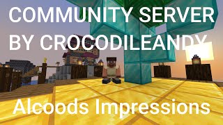 Brocodiles | Alcood's impressions | Minecraft Project by CrocodileAndy #minecraft #crocodileandy