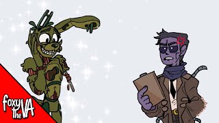 Scraptrap and Michael: Like Father, Like Son | FNAF COMIC DUB