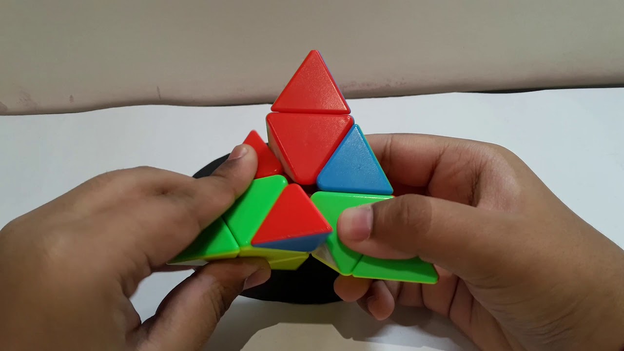 How To Solve A Pyraminx Cube Youtube