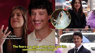 The way Camila Morrone teaches co-star Adam DiMarco some words in Spanish!😂 Camila  is soo cute😭