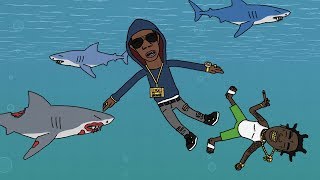 A Boogie Wit Da Hoodie - Drowning (ft. Kodak Black) - Animated Music Video by Rough Sketchz