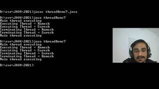 JAVA | PRACTICAL | Threads | Creating 3 threads - multithreading