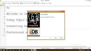 creating database for java Part-1 || java database connection || Postgressql connection