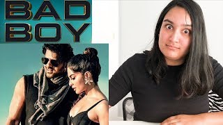 Bad Boy Song REACTION | Saaho | Prabhas | Jacqueline Fernandez | Badshah | Neeti Mohan | DAYUMMMMM!