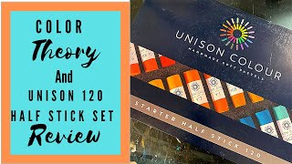 BEGINNER FRIENDLY-UNSION 120 HALF STICK SET REVIEW/ QUICK COLOR THEORY LESSON