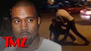 Kanye West Fights The Paparazzi?! | TMZ