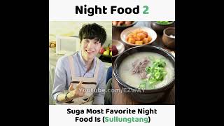 BTS Members Favorite FOOD At Late Night Of All Time! 😮😁
