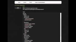 Group Manager Basic [MineCraft Plugin]