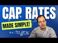 Cap rates explained | Commercial Real estate basics