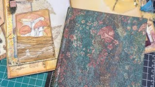 Craft With Me - VIDEO 3 Junk Journal Crafted from Old Book - Complete Tutorial in Steps