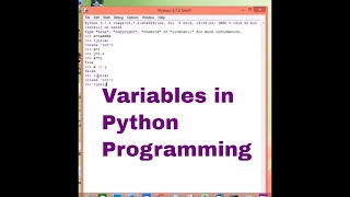 PYTHON TUTORIAL 27: VARIABLES IN PYTHON PART-3 [WITH EXAMPLE]