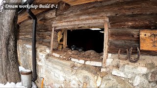 Renovating the workshop (part1) - New windows & doors