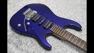 1990's Washburn Mercury MG-340Grover Jackson DesignMetallic Dirk Blue finish Made in Korea