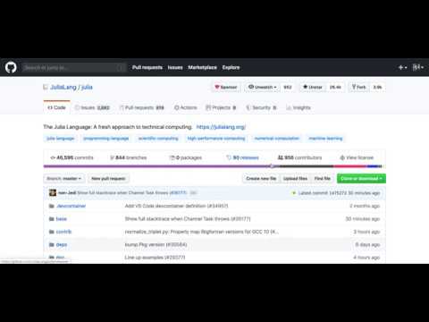 How To Edit The Julia Docs On Github Youtube