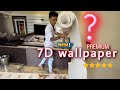 latest 7d wallpaper for wall | paradise decor  7d wallpaper | 7d murals wallpaper for wall,