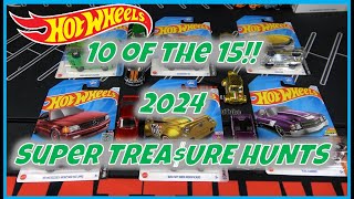 10 NEW 2024 Super Treasure Hunts - Hot Wheels Ultimate Guide! $$$ #fyp