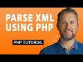 Parse XML using PHP - Example XML of a websites sitemap - XML Tutorial - PHP Tutorial