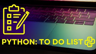 Create a Simple To-Do List in Python (Command Line App)