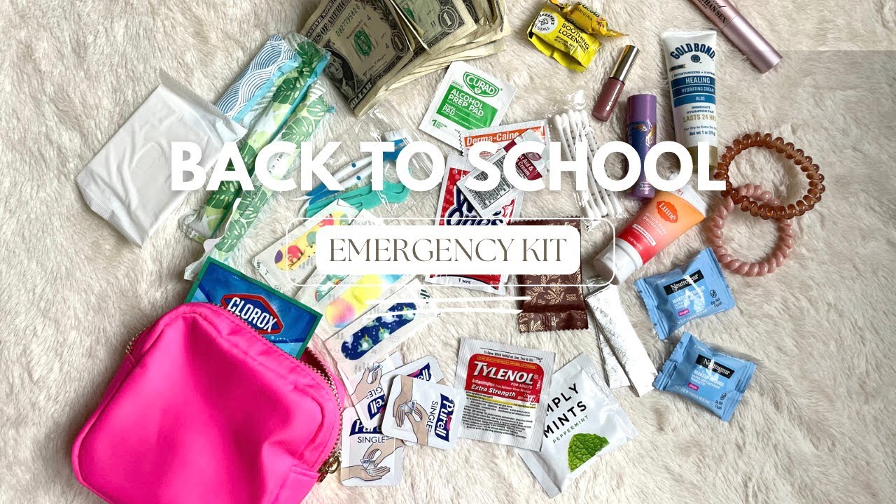Back To School Emergency Kit Edc Youtube