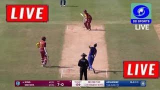 🔴DD Sports Live | India vs West Indies 4th T20 Live Match | India vs West Indies Live Match Today