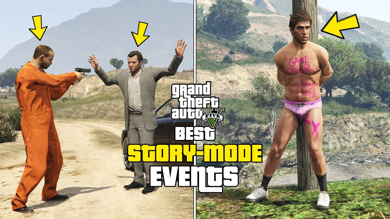 GTA 5 - Best Story Mode Events! 