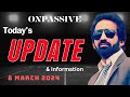 #ONPASSIVE || Today's Update & Information (8 March 2024)....