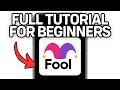 The Motley Fool Investment: For Beginners (Full Tutorial) 2025!