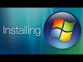 Installing Windows Vista