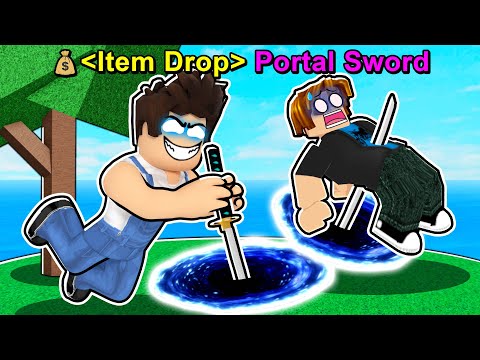 THIS SWORD LETS YOU USE THE PORTAL FRUIT! Roblox Blox Fruits
