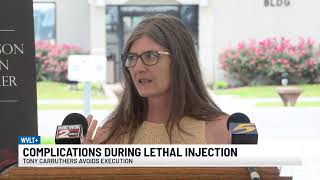 Tony Carruthers avoids execution over complications during lethal injection