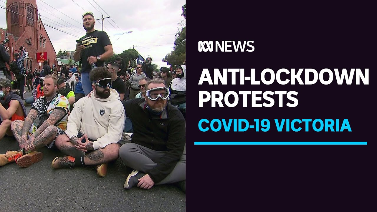 Anti-lockdown Protesters Clash With Police In Melbourne | ABC News ...