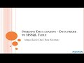 Load pandas dataframe data to MSSQL server Table | Speed up the performance by 5 times | Python