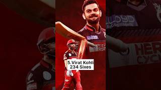 Top 10 Batsman with most sixes in ipl 🏏 #shorts #cricket