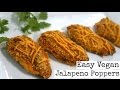 Vegan Jalapeno Poppers | The Real Deal