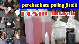 RESIN MERAH KUSUS UNTUK BATU❗❗❗