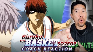 Coach Reacts to Kuroko No Basket | S2 E9 - Kiyoshi Protects Seirin With His Body