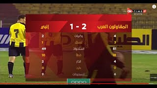 ملخص مباراة المقاولون العرب  وإنبي 2 - 1 الدور الأول | الدوري المصري الممتاز موسم 2020–21