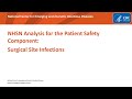 Introduction to NHSN Analysis, PSC: Advanced Analysis Reports, Part 4 - June 2018