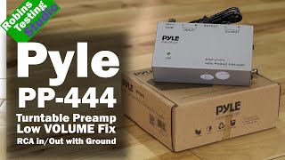 Overview of the PYLE PP444 Ultra Compact Phono Turntable Pre-amplifier