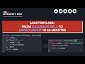 Masterclass: From Callback Hell to Async/Await, The Evolution of JavaScript in less than 20 minutes