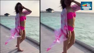 Tamanna STUNNING Looks In Bikini at Maldives || Film City Channel