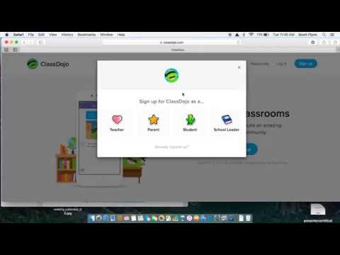 Parent ClassDojo Sign up Tutorial Parent ClassDojo Sign up Tutorial