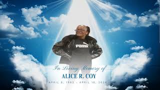 Life Celebration For Alice R. Coy 05-02-2026