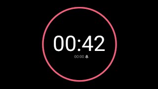 42 Second Countdown Timer / iPhone Timer Style