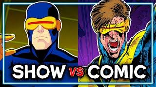 X-MEN '97 vs Marvel Comics