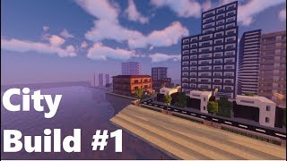 City Build #1 - Getting Started! (Minecraft Timelapse)