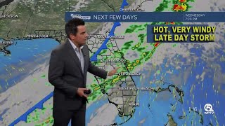 WPTV First Alert Weather Forecast for Afternoon of Wednesday, April 3, 2024