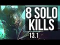 MORDE vs IRELIA (TOP) | 8 solo kills, 12/3/9, 300+ games | KR Diamond | 13.1