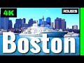 Boston 4K Relaxation Film With Drone [Aerial View]